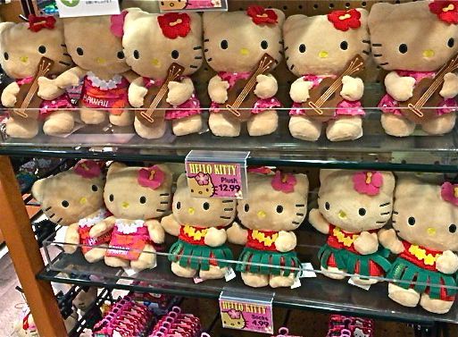 ハワイ限定ハローキティのグッズと、噂の「ちゃんりおメーカー
