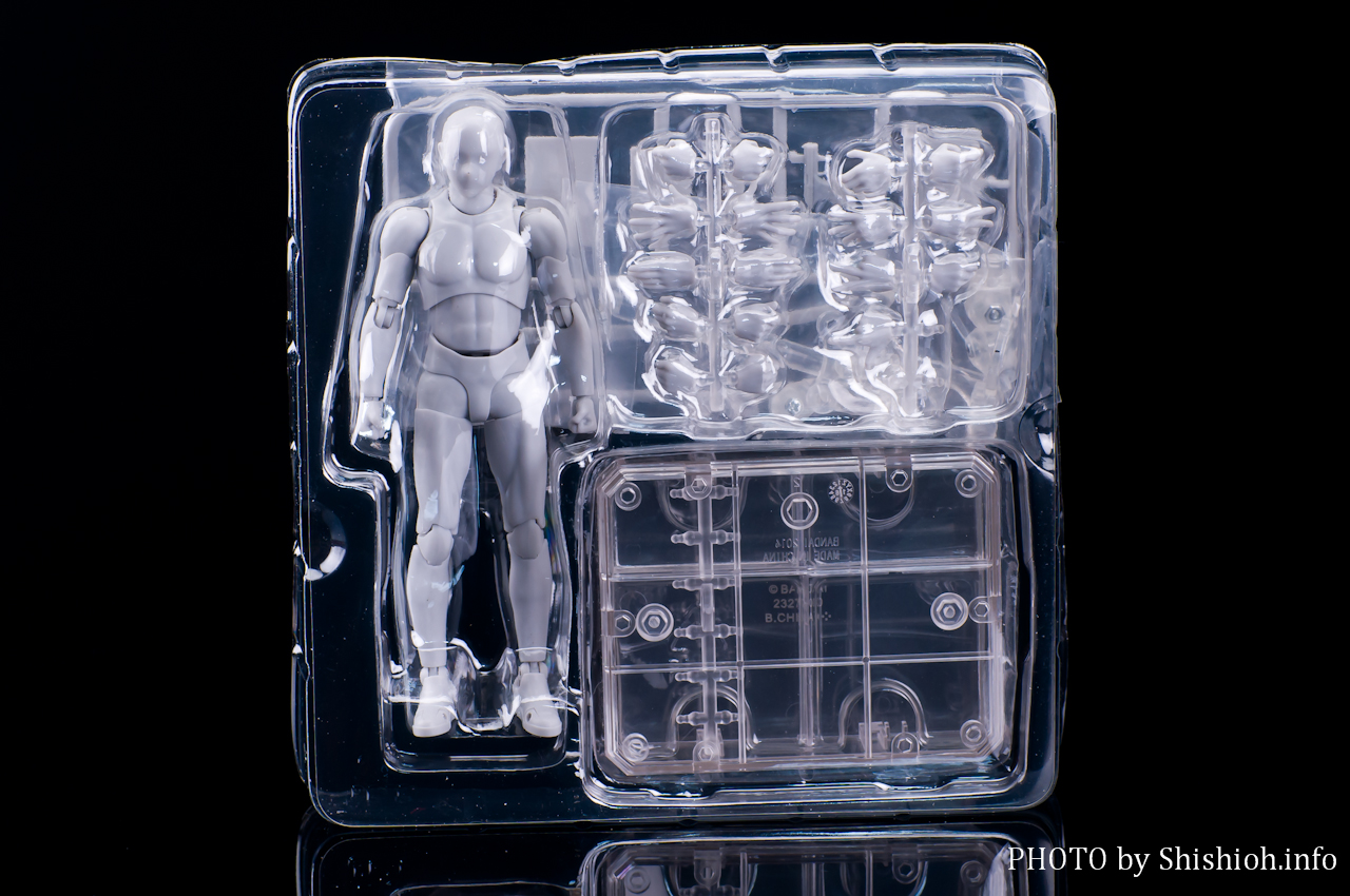 レビュー】 バンダイ S.H.Figuarts ボディくん DX SET （Gray Color Ver.）