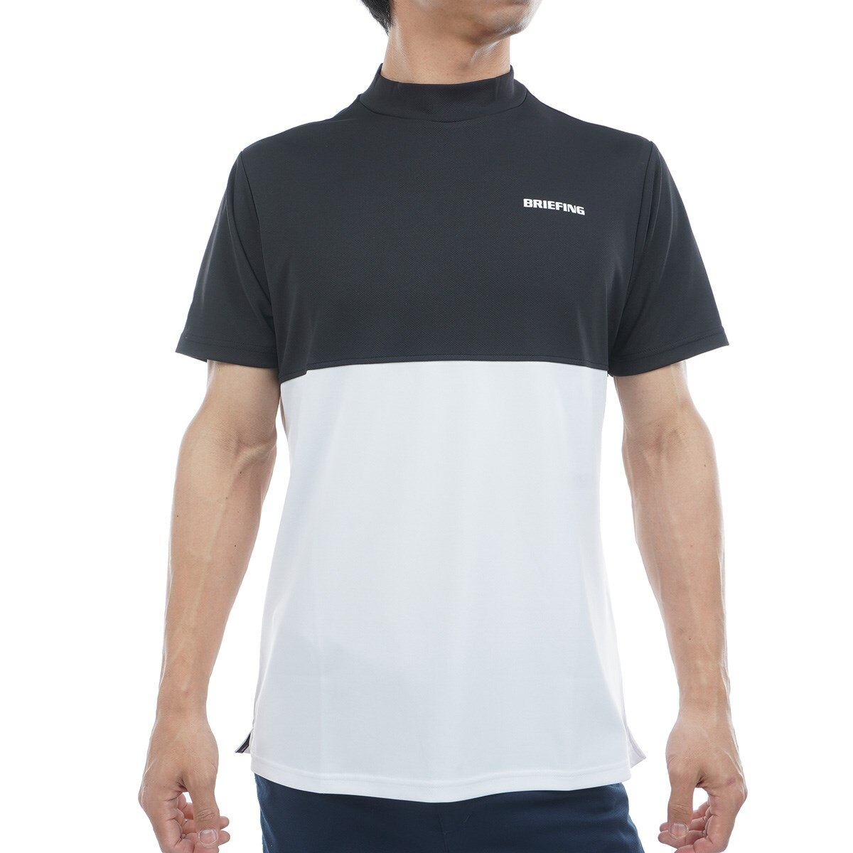 25年製 試着のみ ブリーフィングゴルフ バイアスロゴ ハイネック