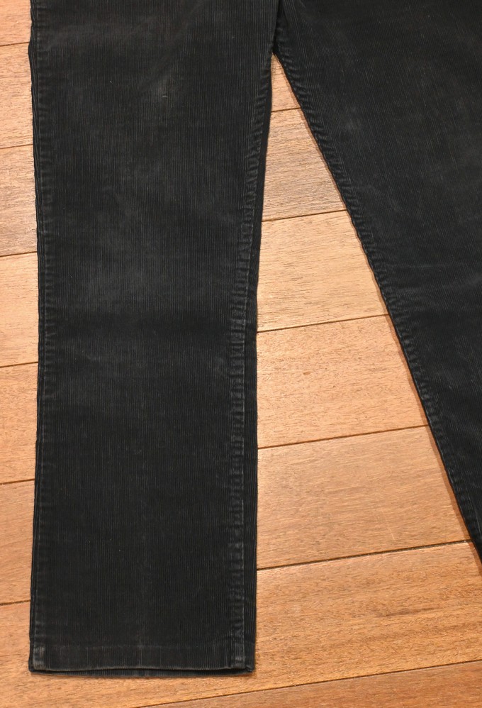 87 Levi's 519-1558 コーデュロイパンツ(BLACK/表記W33 実寸W32 L27.5