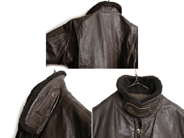 楽天市場】70s ビンテージ ☆ 76年製 米軍実物 US NAVY 本革 レザー G