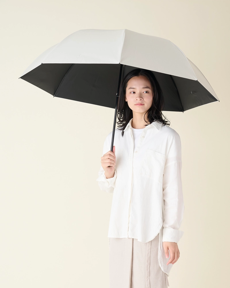 2段折 大判 / moku | 完全遮光日傘｜サンバリア100