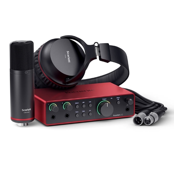 Focusriteからレコーディングに最適な「Scarlett 2i2 Studio gen4」が