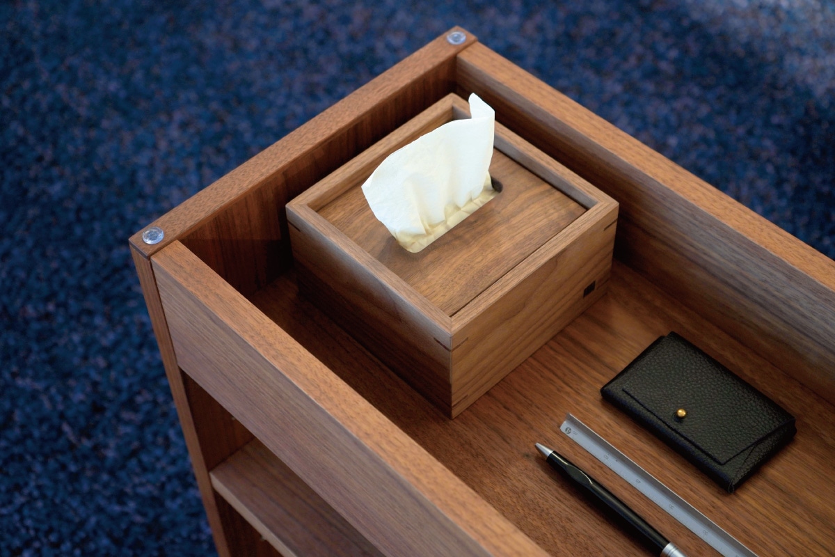 MASTERWAL TISSUE BOX COVER HALF(LOW レッドオーク)の通販 / マスター