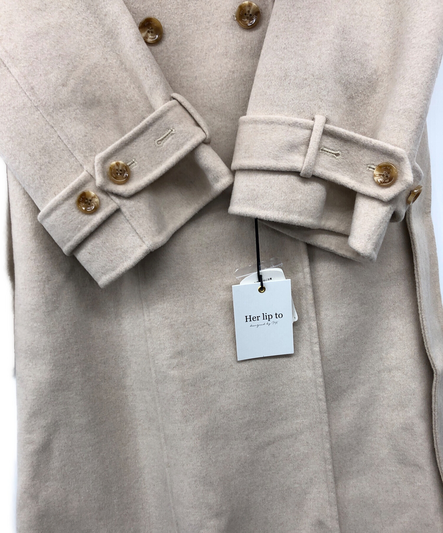 中古・古着通販】HER LIP TO (ハーリップトゥ) Siena River Long Coat