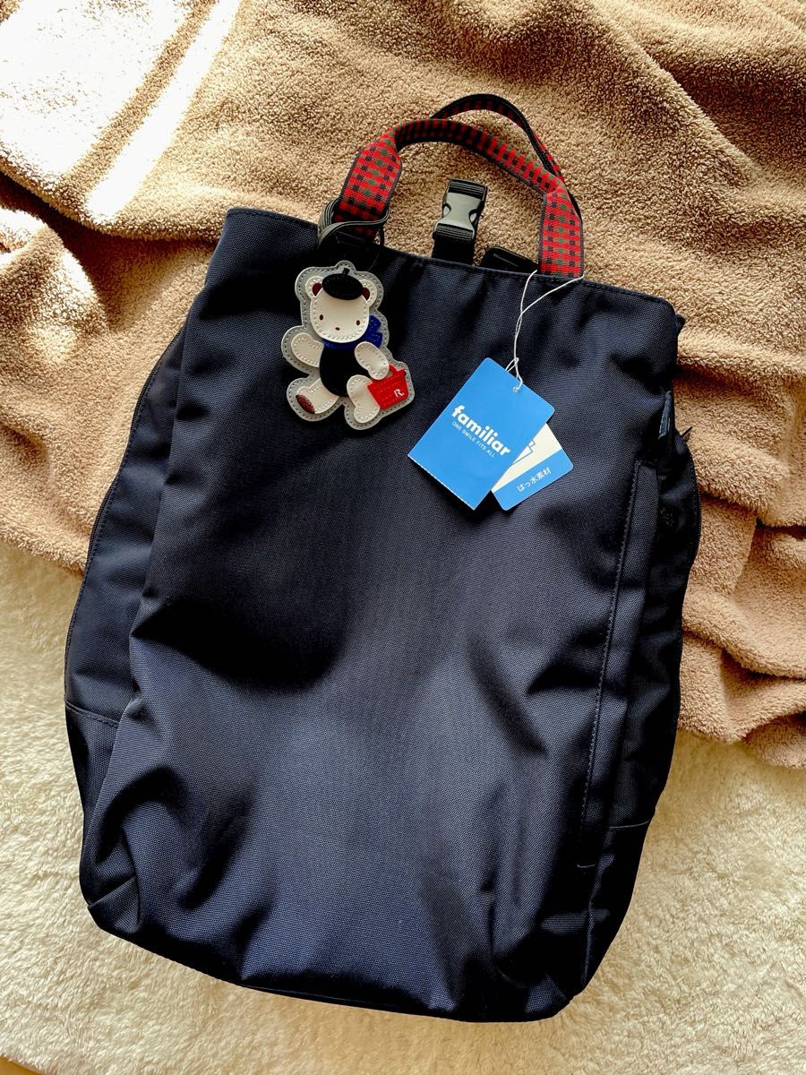 リュックサック（2wayトート）〈ROOTOTE × familiar〉ファミリア