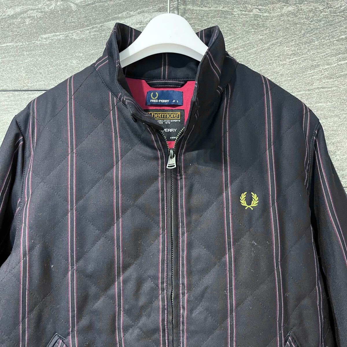 フレッドペリー Thermore キルティング スイングトップ ジャケット