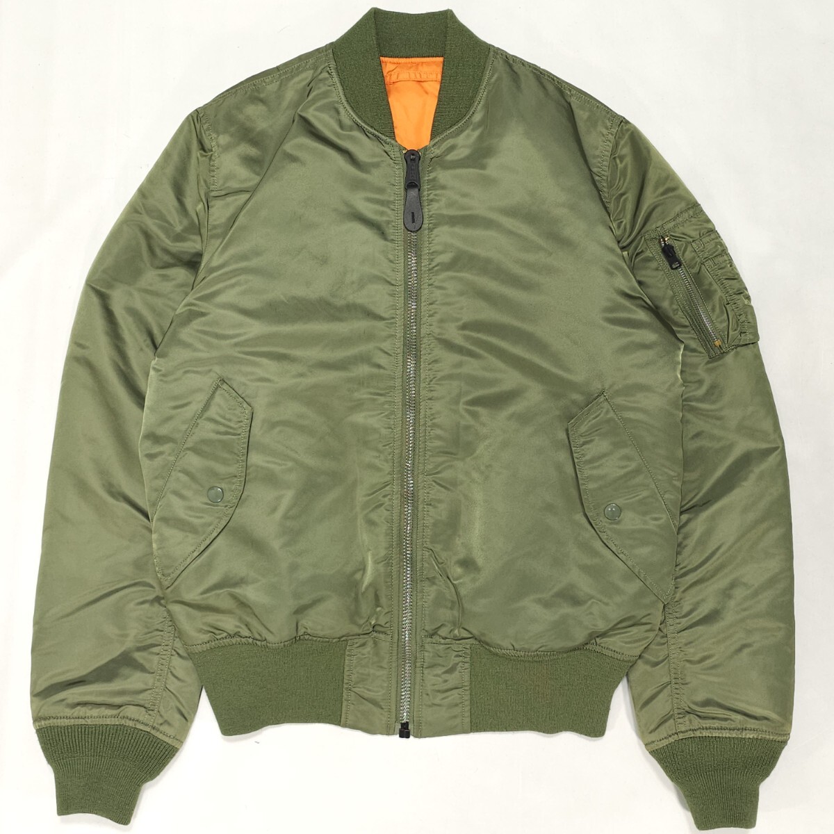 ALPHAアルファインダストリーズ MA-1フライトジャケットLアメカジMA1