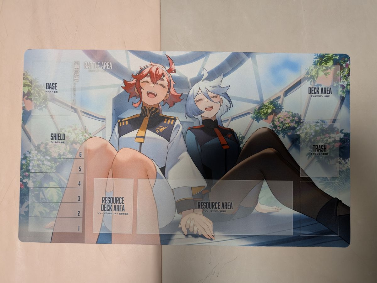 ガンダムカードゲーム プレイマット 水星の魔女｜Yahoo!フリマ（旧