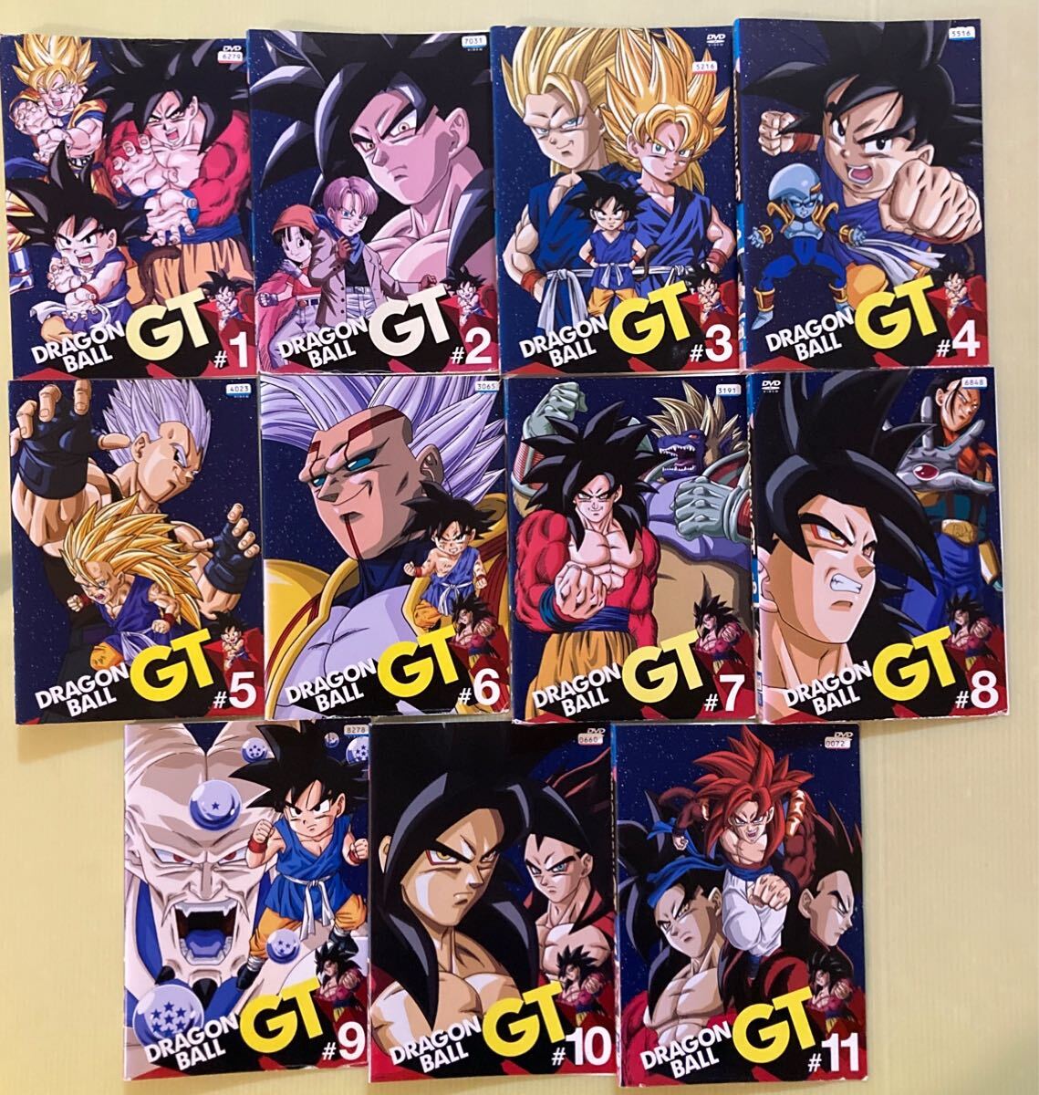 DRAGON BALL GT ドラゴンボール 11巻全巻セット 管理番号27252 DVD