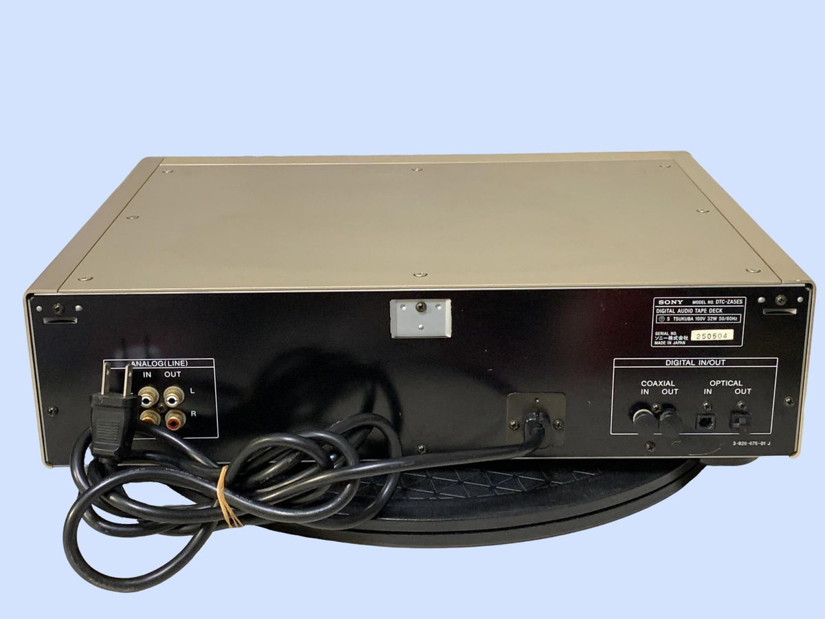 M9720 SONY ソニー DTC-ZA5ES DATデッキレコーダー ジャンク品｜Yahoo