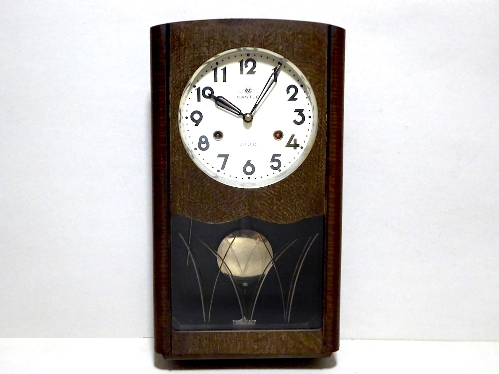 Yahoo!オークション -「明治時計」(掛時計、柱時計) (置時計、掛時計