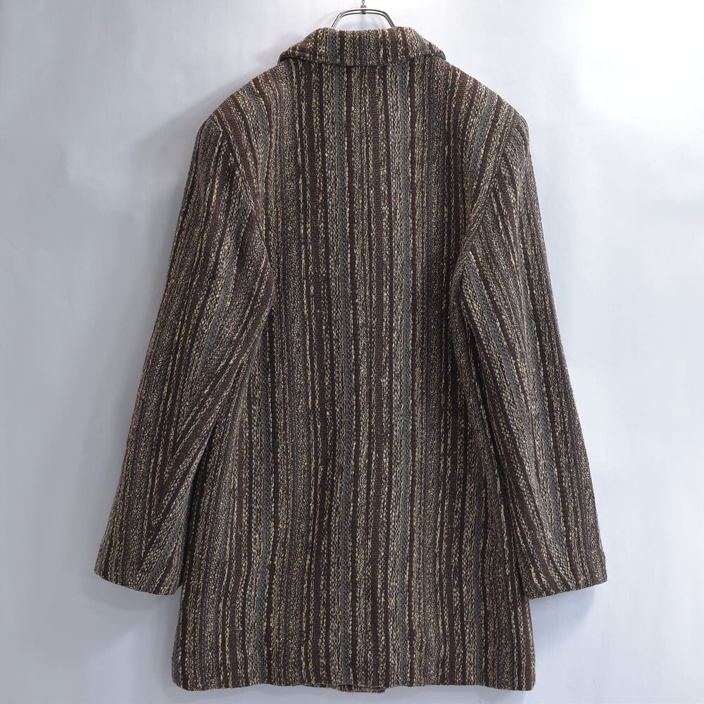 90s～ フランス製 agnes b アニエスベー マルチカラー ミックスニット