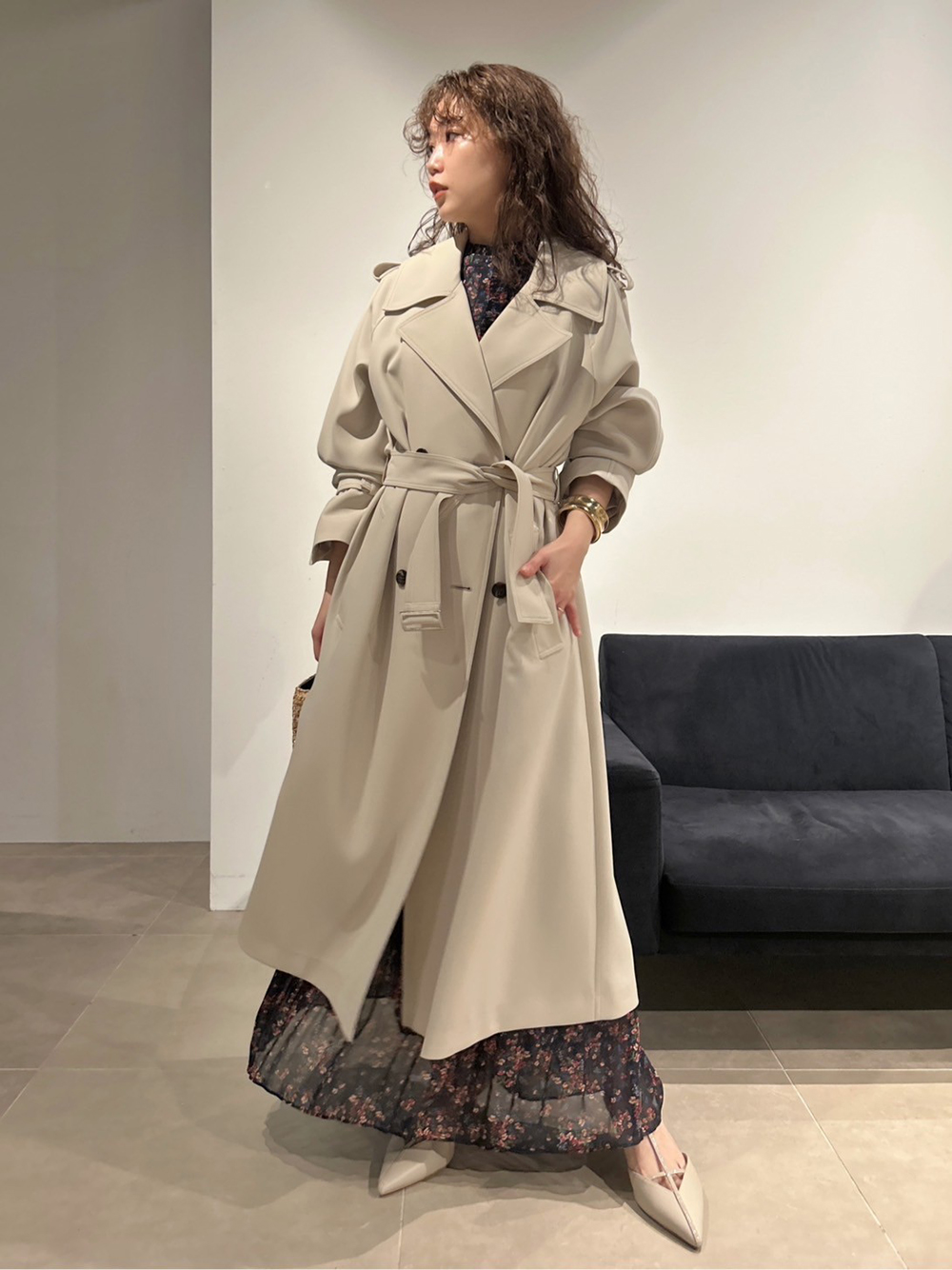 新作！スプリングオーバートレンチコート | FRAY I.D | ショップブログ