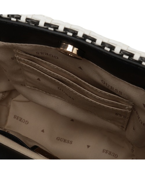 HAPPYLAND Straw Mini Tote トートバッグ レディース | GUESS(ゲス