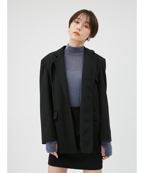 FRAY I.D（フレイアイディー）の「カットアウトテーラードジャケット