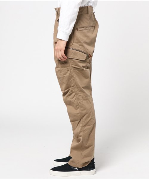 EDWIN（エドウィン）の「【EDWIN】XVS ZIPカーゴパンツ ベージュ
