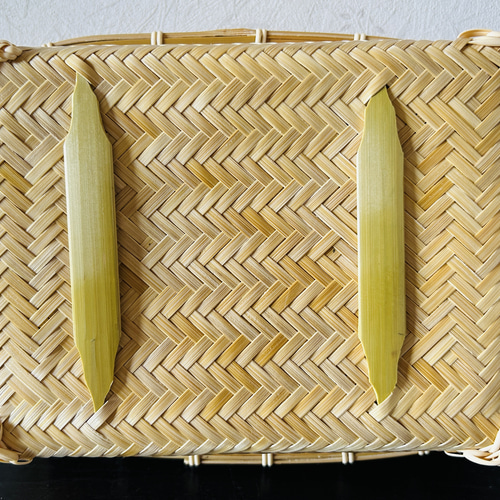 ④ 竹かご 籠 蓋付きカゴ 竹細工 国産真竹 その他インテリア雑貨 K工房