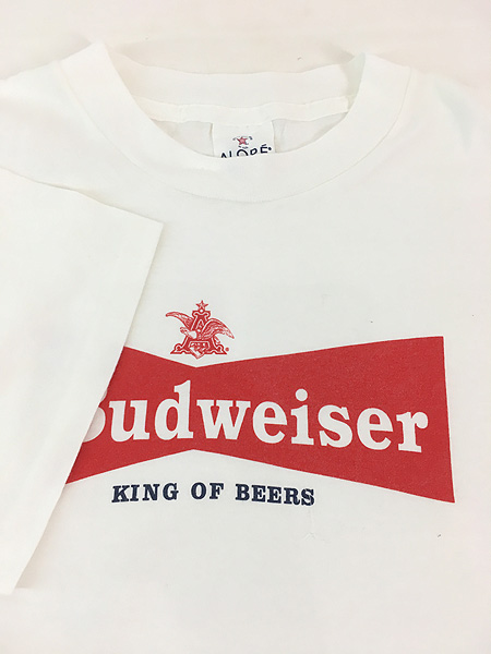 古着 90s USA製 Budweiser バドワイザー 「AMERICAN OWNED」 ビール