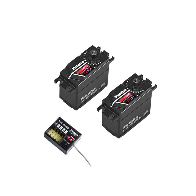フタバ RSセット RS404SBS+HPS-CB701x2個 00107414 受信機・エンジン
