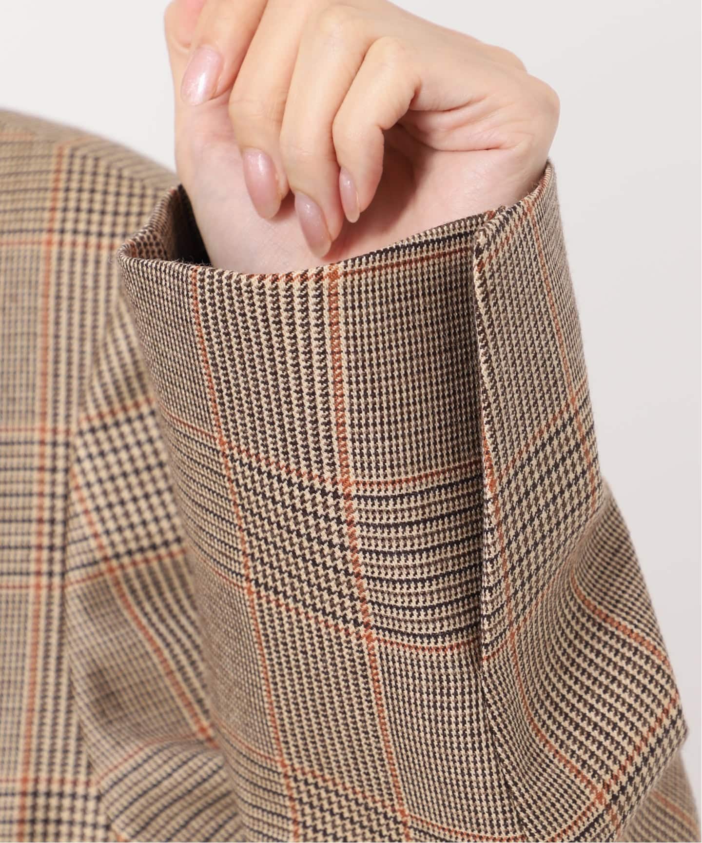 Essential ジャケット(CHECK)（テーラードジャケット）｜Deuxieme