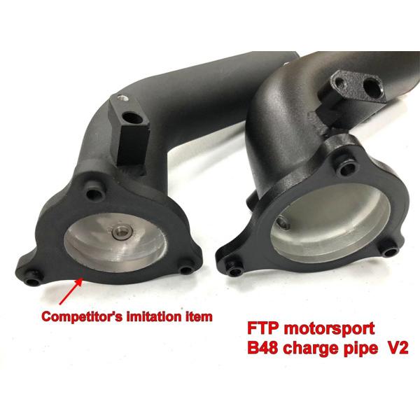 TOYOTAスープラ(DB用)チャージパイプキット/ブラック/FTPmotorsport