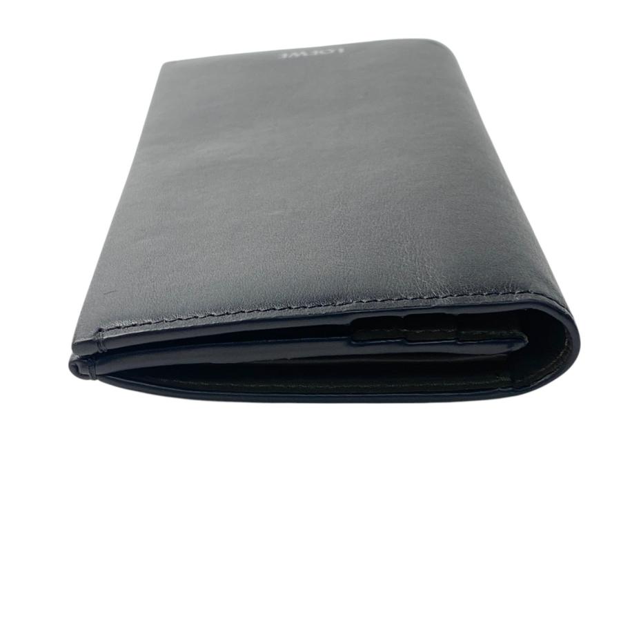 LOEWE（ロエベ） 美品 メンズ ロングウォレット 長財布 ブラック 黒