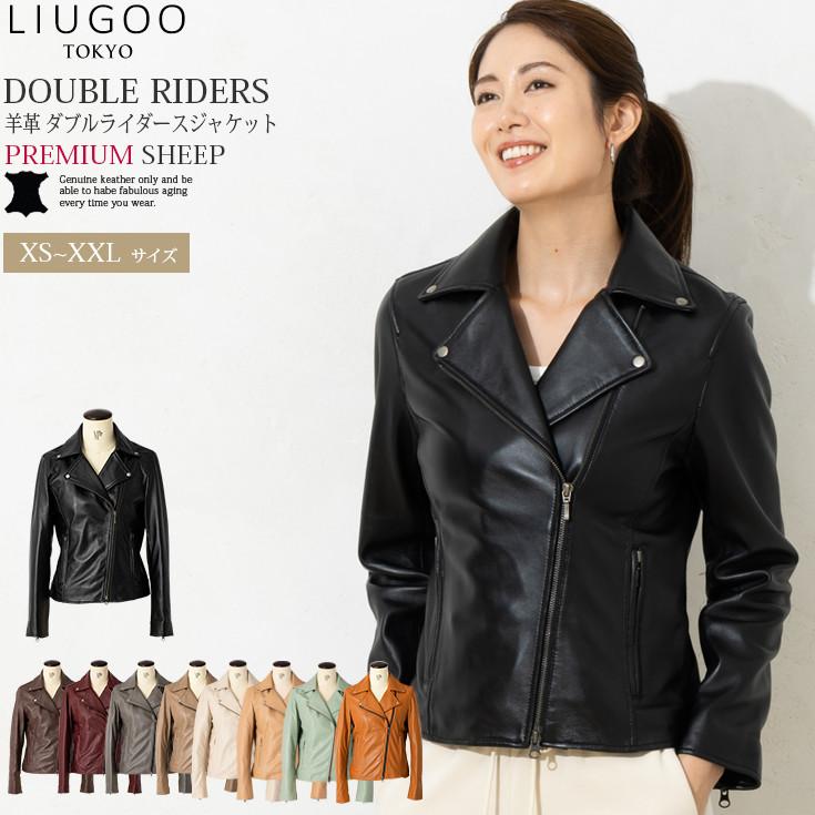 Liugoo Leathers 【20周年記念20%OFFクーポン】LIUGOO 本革 ダブル