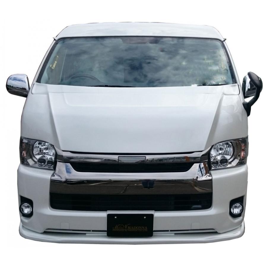 ハイエース 200系 ワイド用 バットフェイス ボンネット ワイパーガード