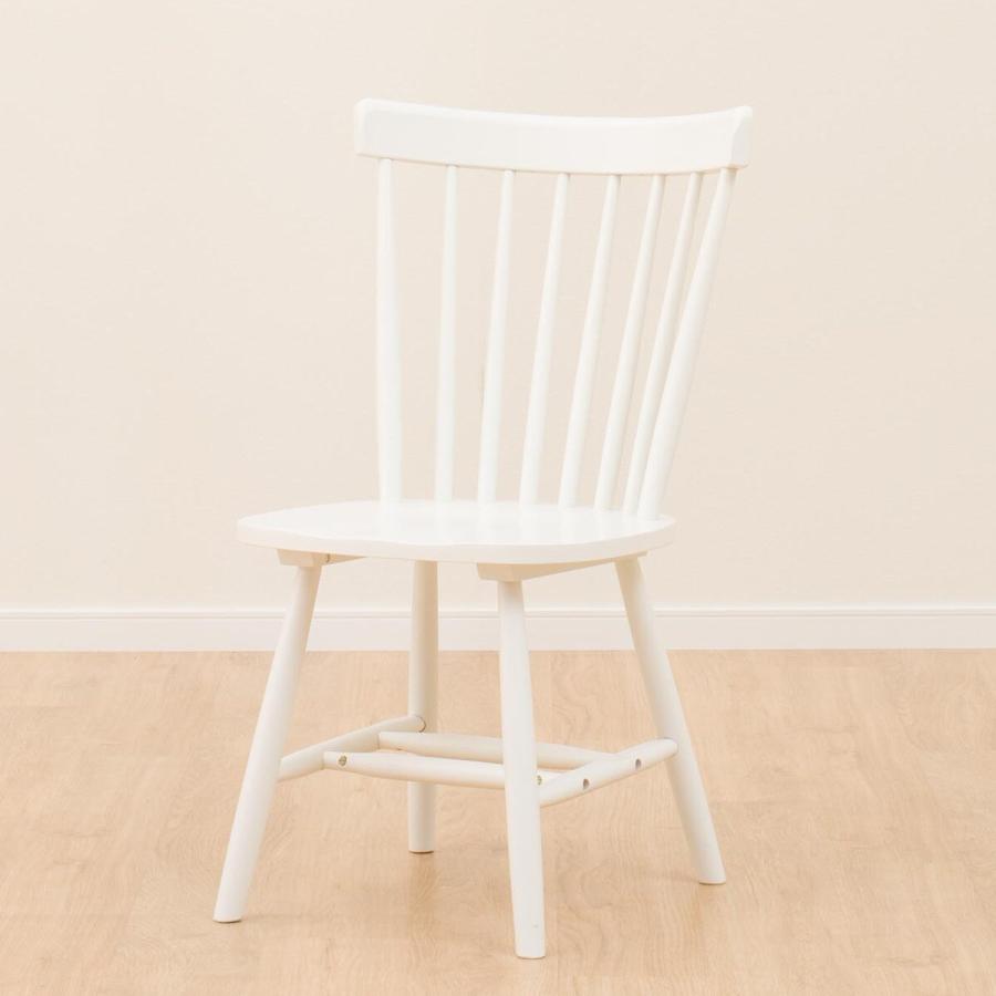 ニトリ（NITORI） ダイニングチェア（トーンSW WH） 食卓椅子 木製