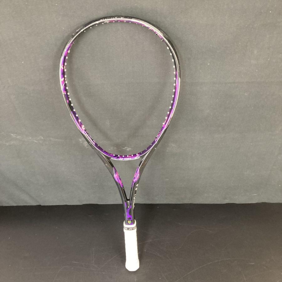 ソフトテニスラケット geobreak 80v UL2 紫 ヨネックス ジオブレイク