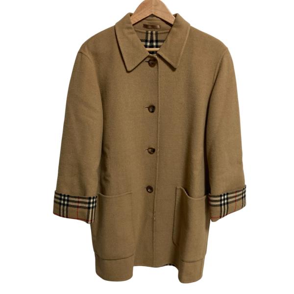美品 BURBERRYS バーバリーズ ヴィンテージ 裏地ノバチェック カシミヤ