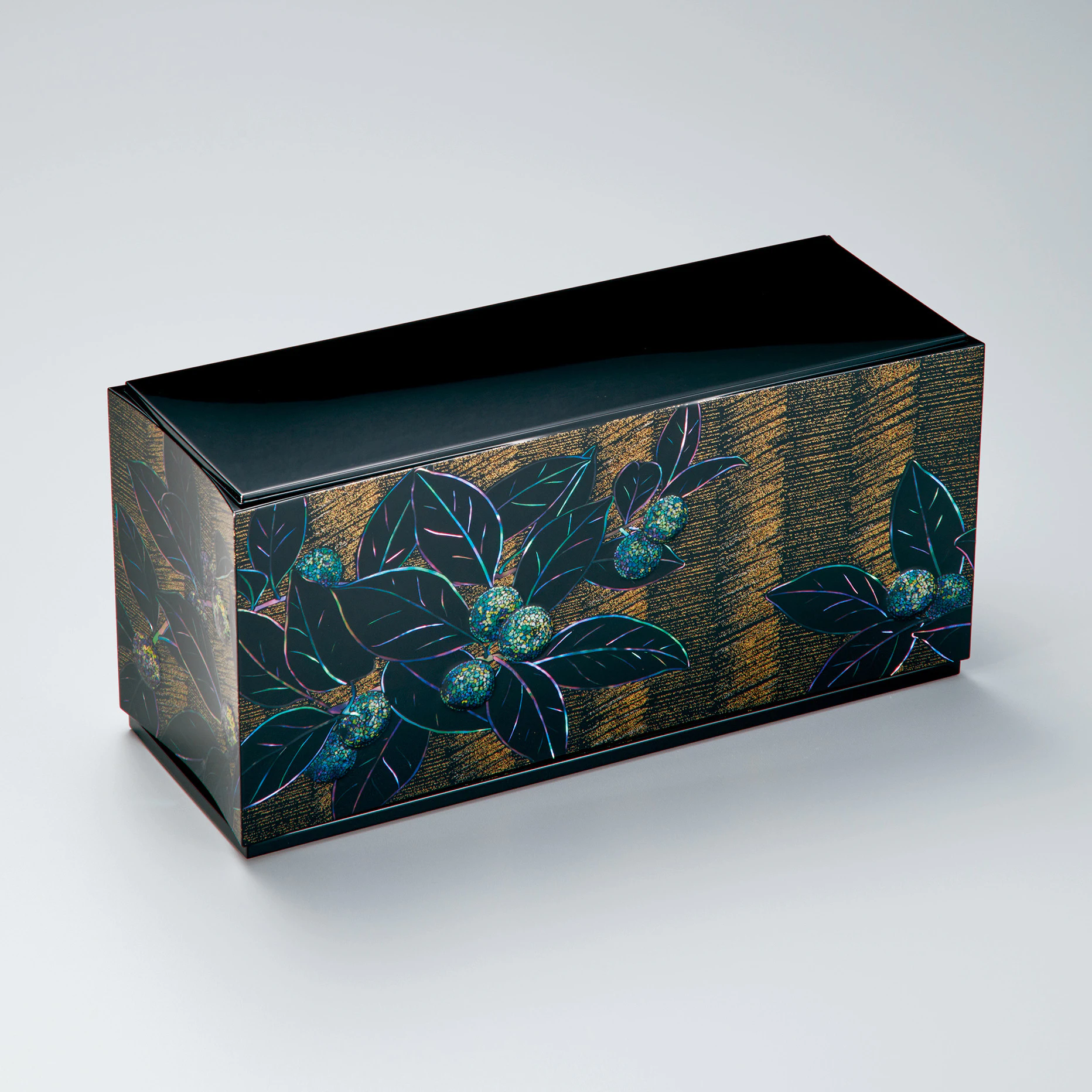 螺鈿蒔絵箱「シークヮーサー」(松崎 森平)｜ギャラリージャパン