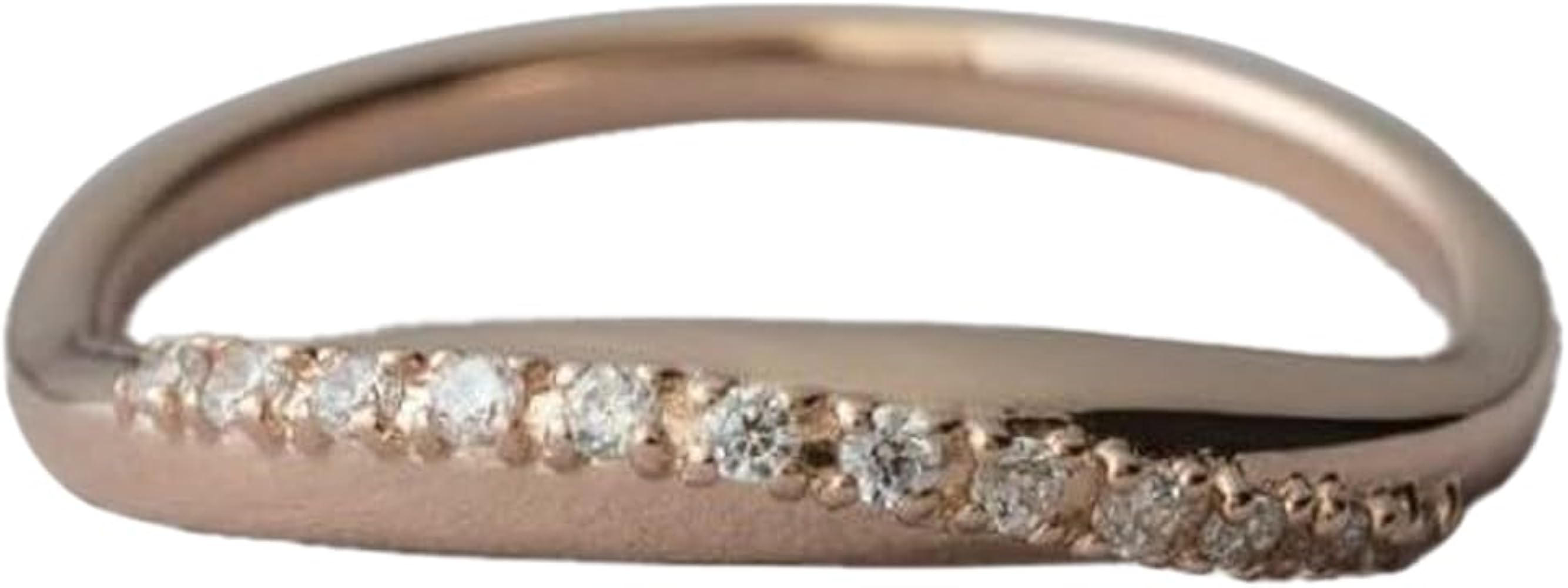 Amazon | [エテ] ONLINE Limited ビジュー クレセントムーン リング