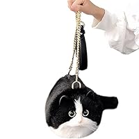 Amazon.co.jp: HIGHAWK 猫 リアル 本物そっくり ぬいぐるみ バッグ