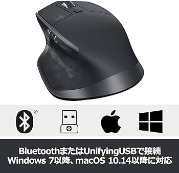 Amazon.co.jp: ロジクール MX MASTER 2S ワイヤレス マウス MX2100CR
