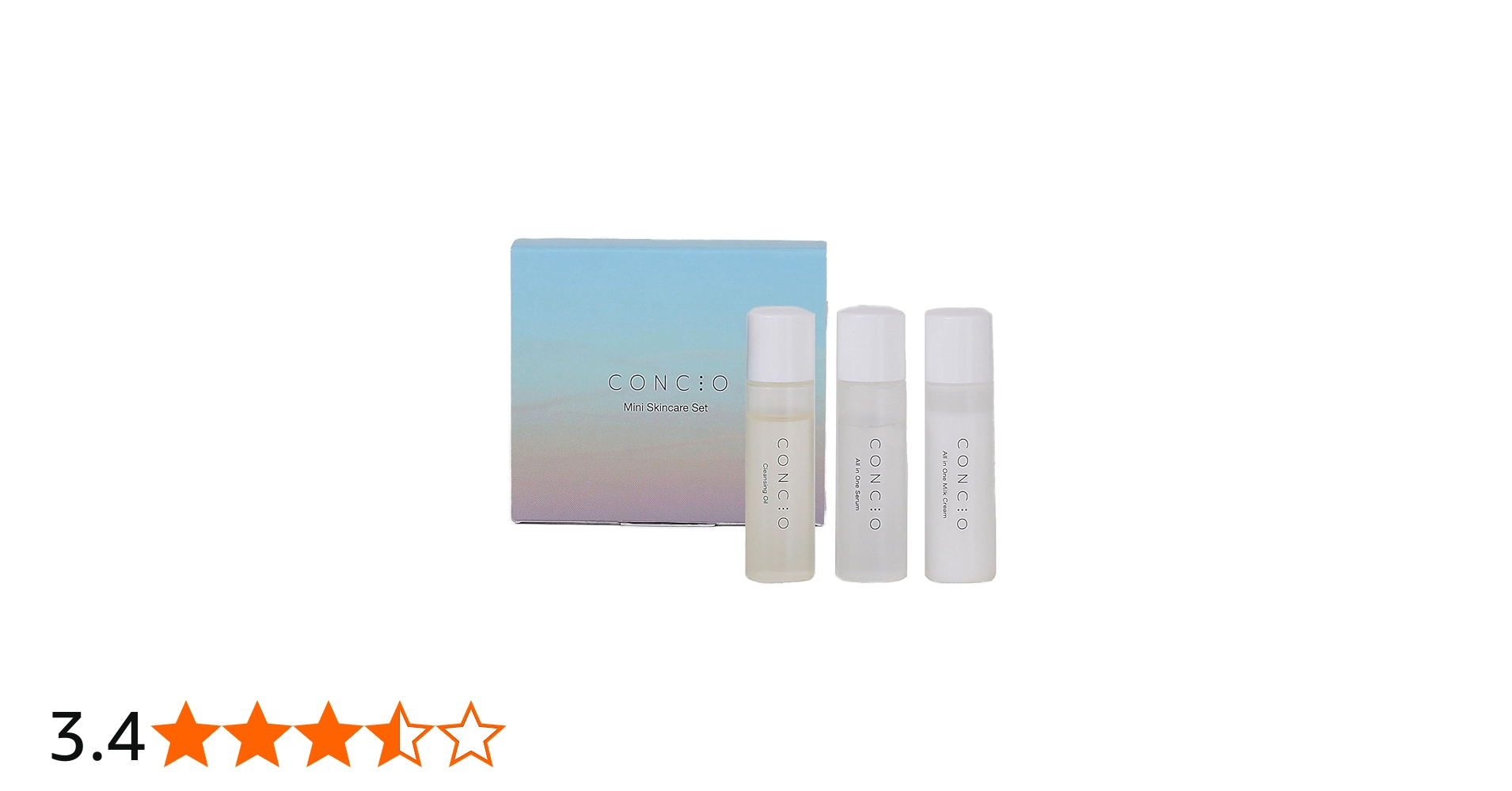 Amazon.co.jp: CONCIO ミニスキンケアセット 敏感肌のために2500成分を