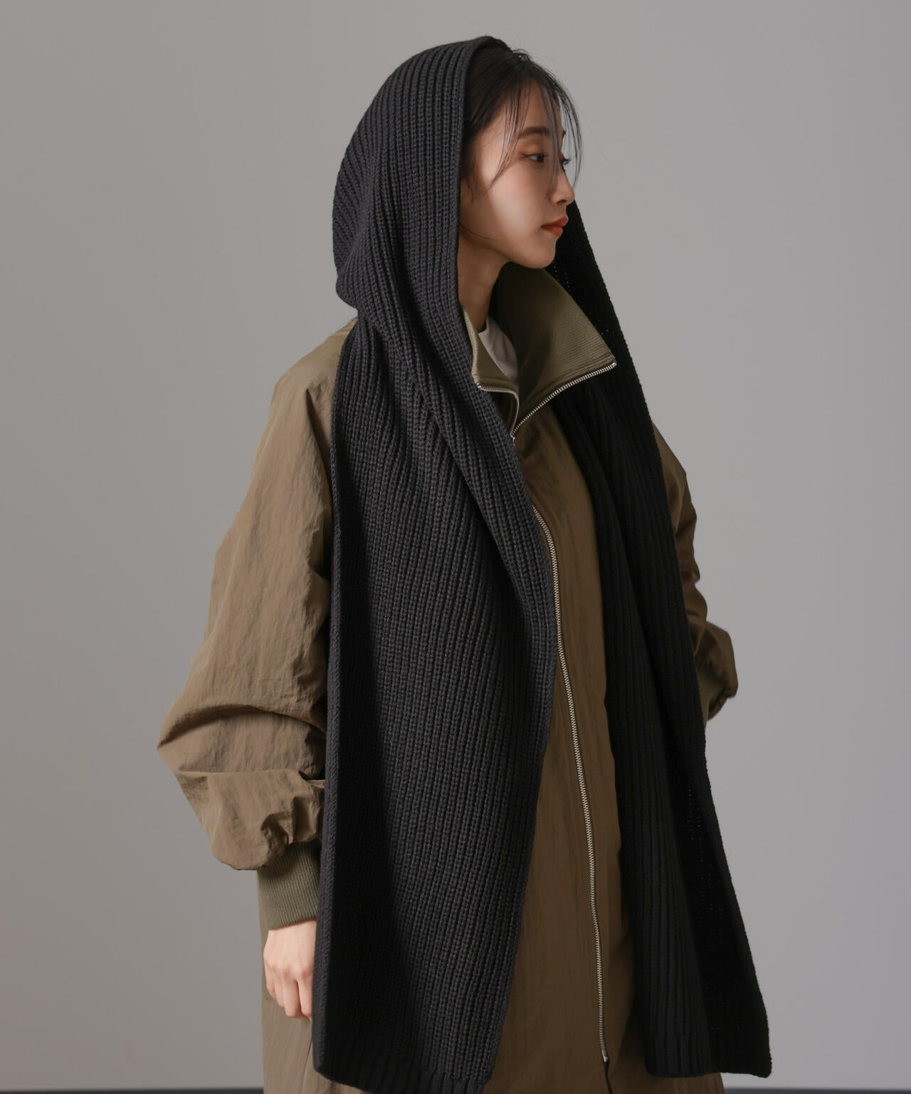 フードマフラー | NANO universe（ナノ・ユニバース） ｜【公式】通販