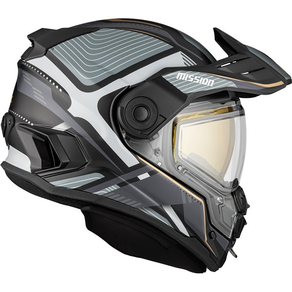 CKX Mission AMS Verve Snowmobile Helmet w/ Electric Shield – Port