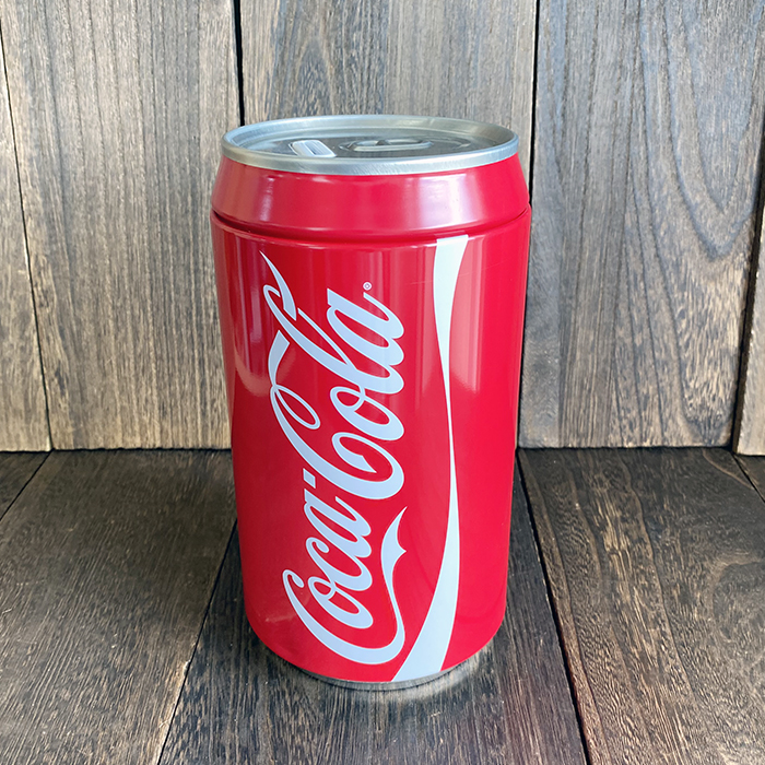 コカコーラ 貯金箱 ブリキ缶 バンク インテリア 置物 おしゃれ