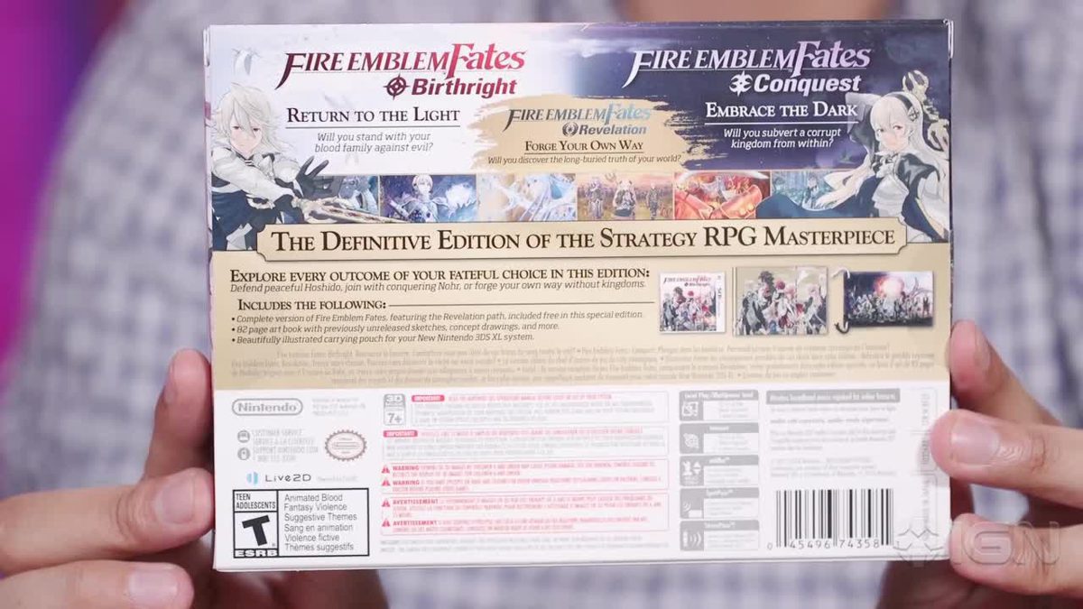 ファイアーエムブレムif SPECIAL EDITION」を開封するぞ！