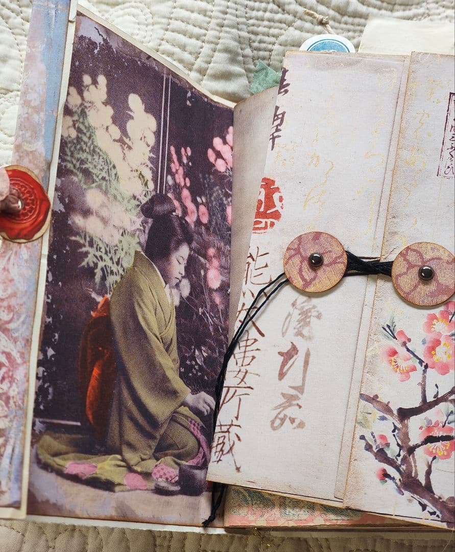 専用　ジャンクジャーナル Cherry Blossom4 スカラー ScoLar 桜咲千依さんコラボ第4弾 ちょこにゃんず刺繍ジャージ