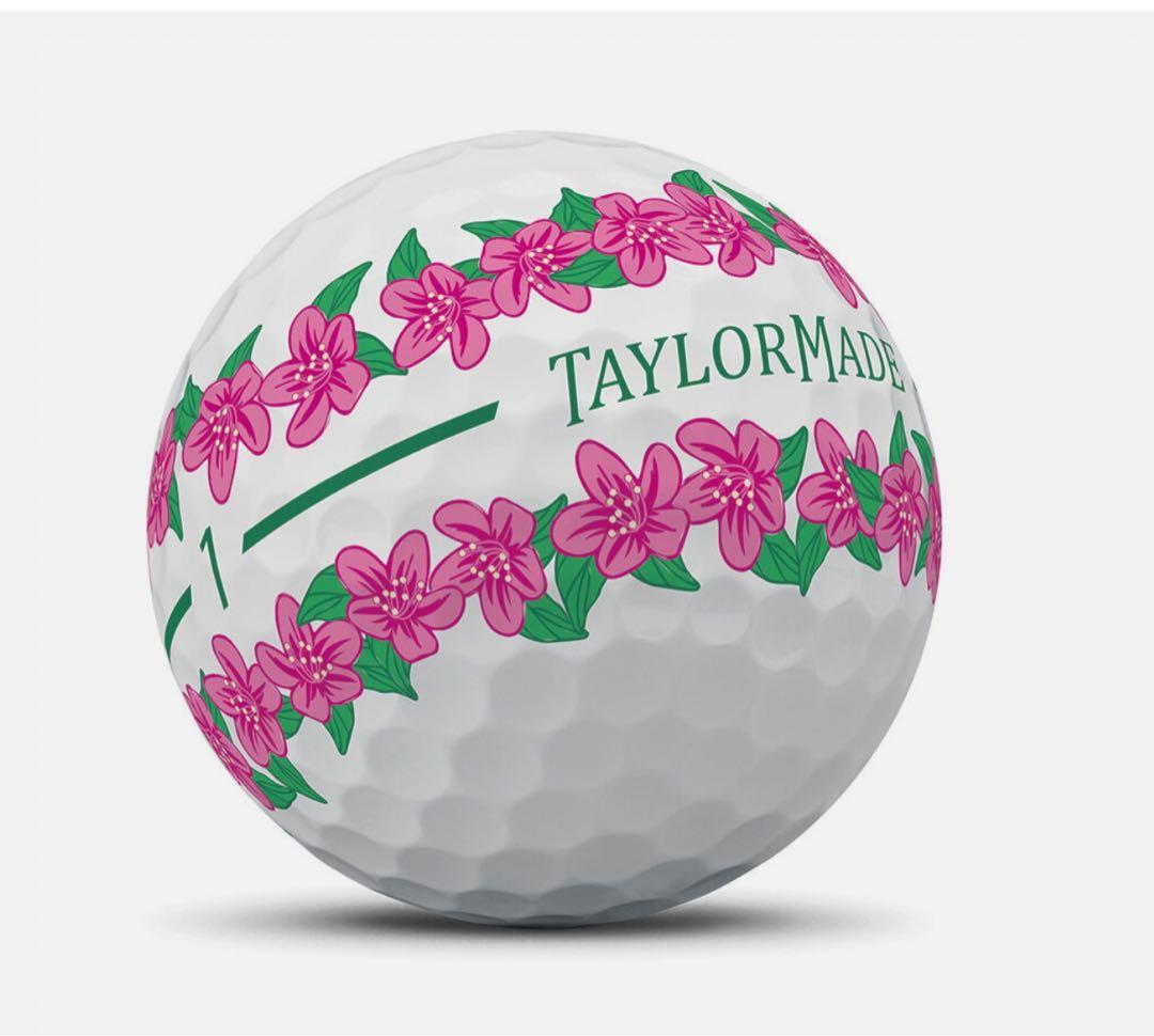 マスターズ記念限定品ボール TP5 ストライプ 1ダース テーラーメイド