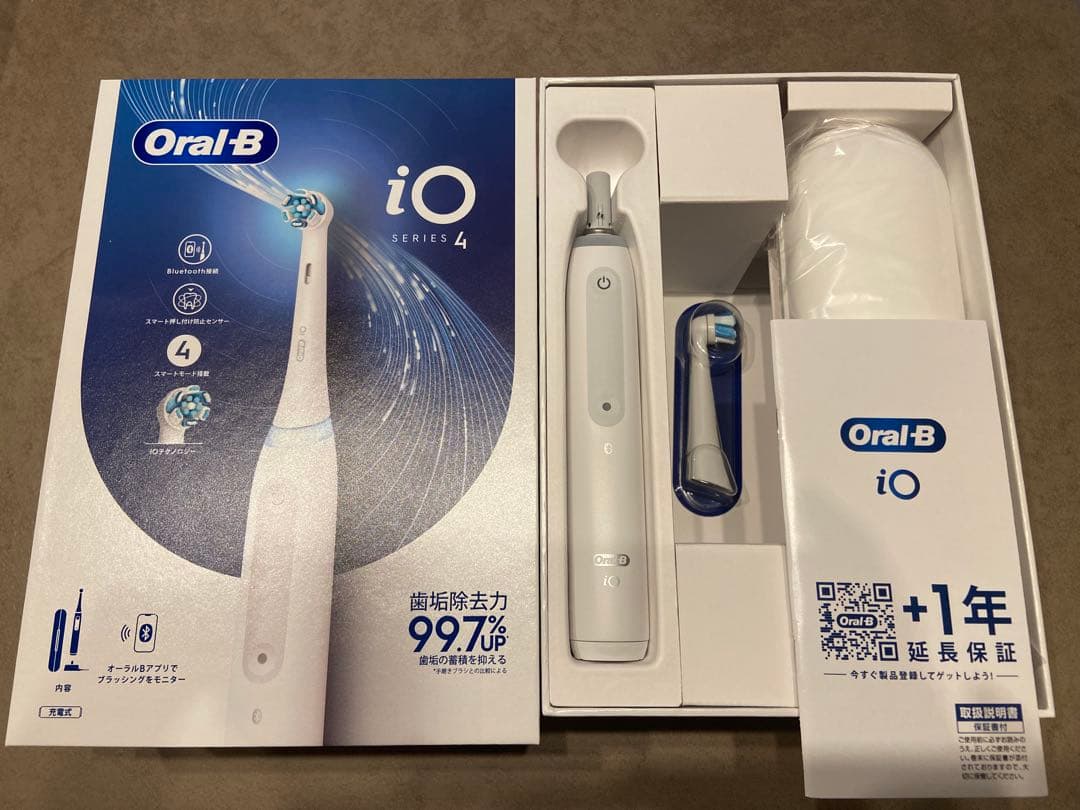 【新品】Oral-B iO Series 4 電動歯ブラシ本体 楽天市場】【ブラシ6本付き】 ブラウン オーラルB iO4 ヘルスパック