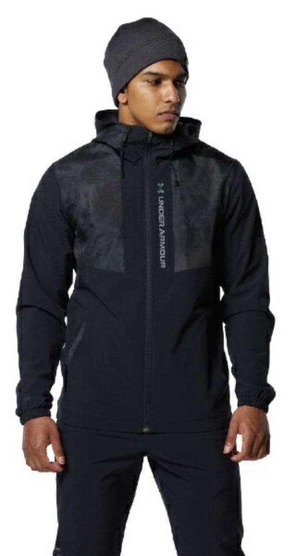 UNDER ARMOUR フード付きジャケット×パンツ　セットアップ UNDER ARMOUR（アンダーアーマー） 野球 ウィンドブレーカー 上下