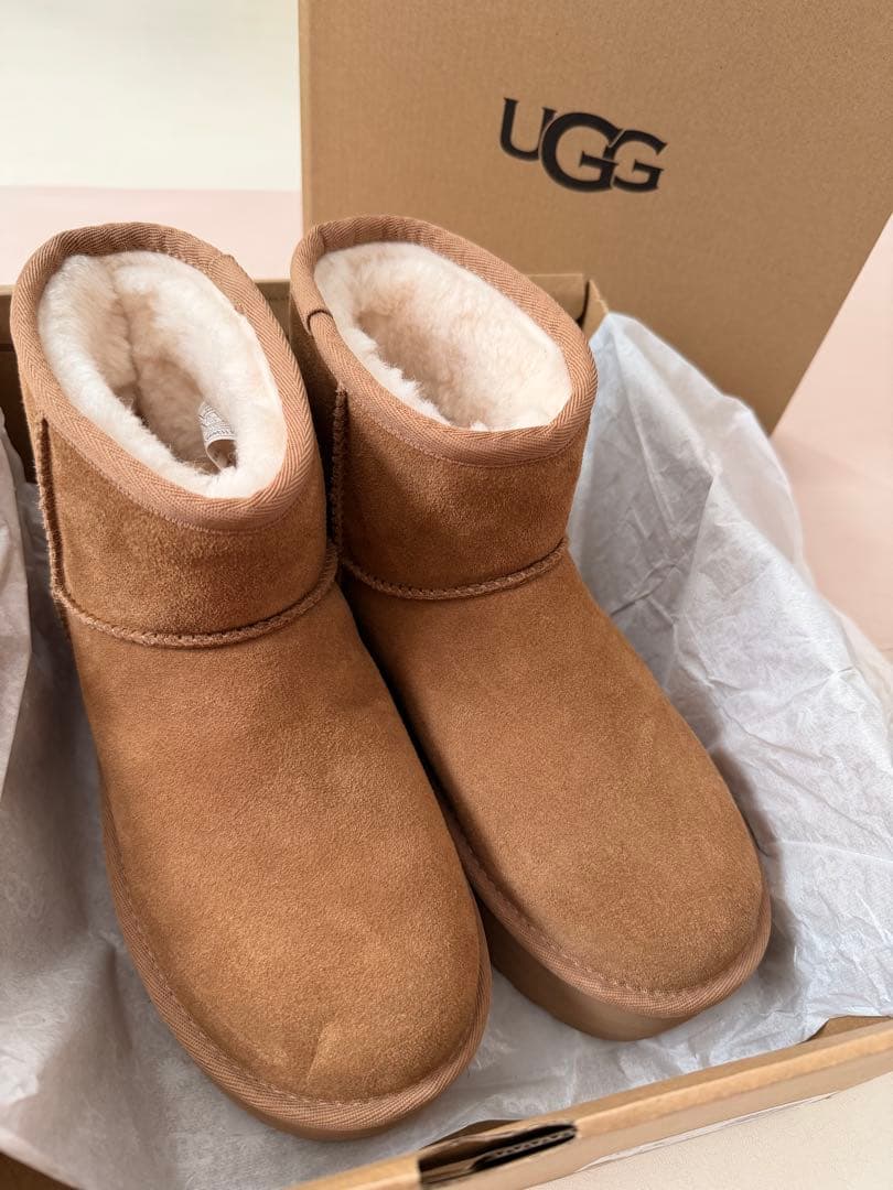 UGG アグ Classic Mini Platform UGG（アグ） Classic Mini Platform ムートンブーツ クラシック ミニ