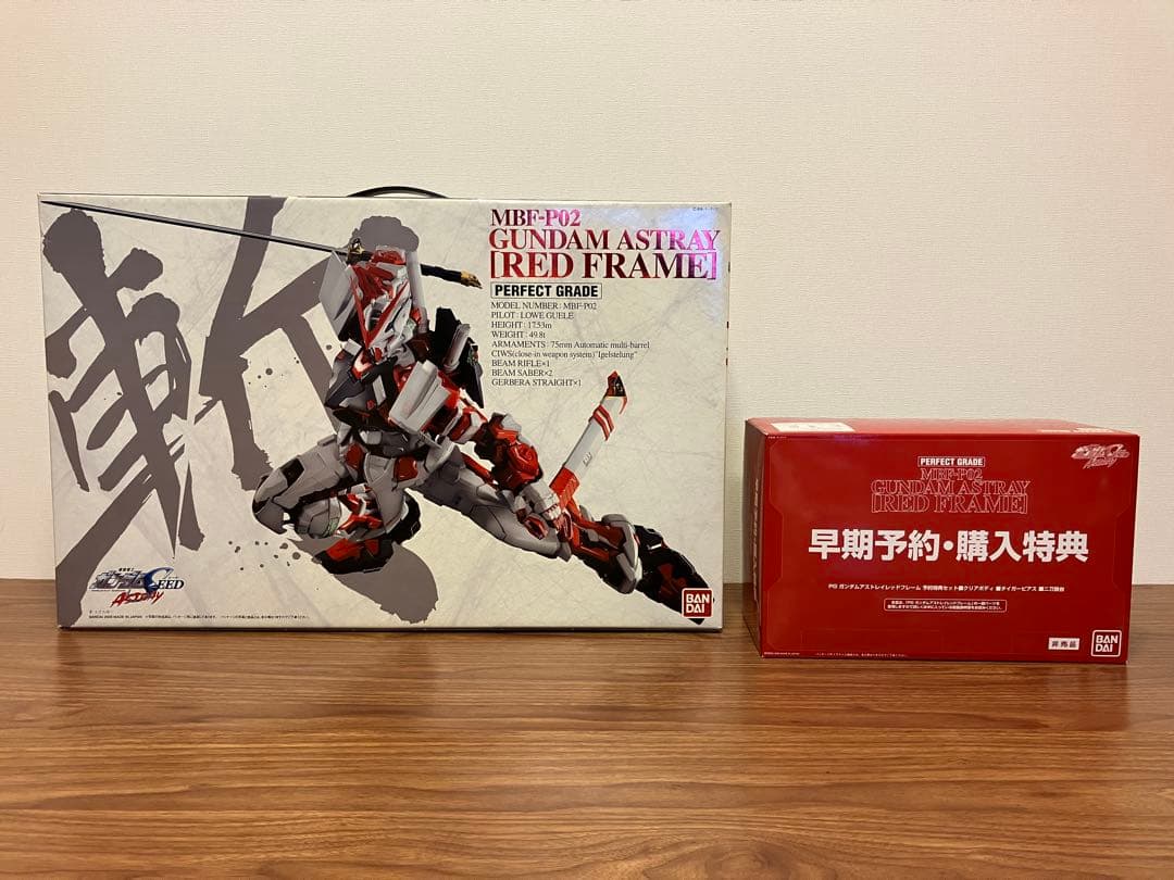 PG 1/60 ガンダムアストレイ レッドフレーム　新品 BANDAI（バンダイ） 【新品】1週間以内発送 PG 機動戦士ガンダムSEED