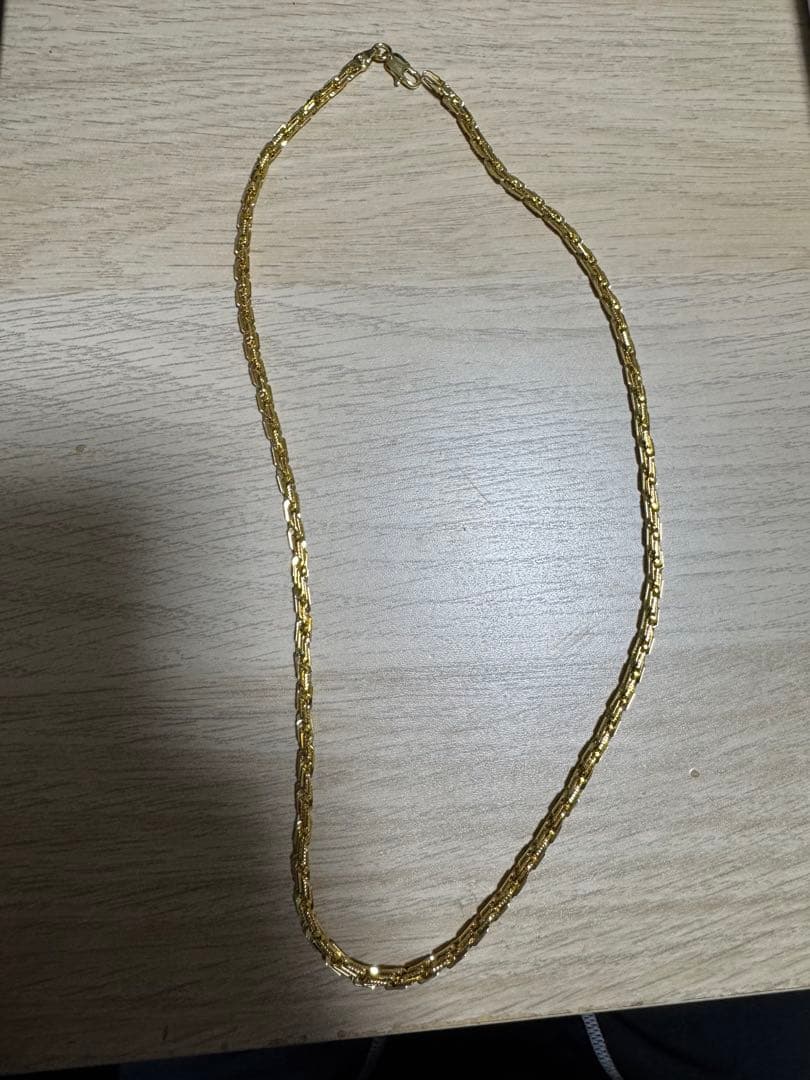 遺品整理 イタリア製750刻印ネックレス 遺品整理品 ゴールドネックレス 750刻印あり チェーンネックレス