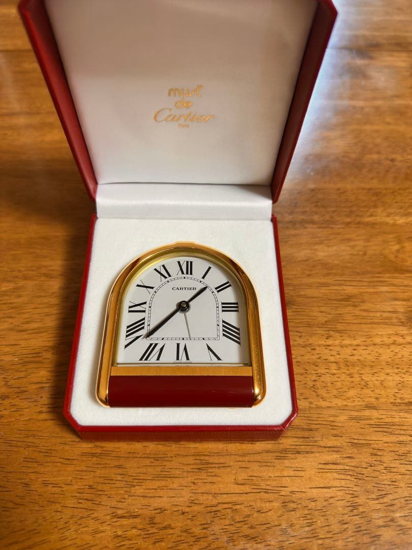 Cartier アーチ型置時計 2026年最新】カルティエ 置時計の人気アイテム - メルカリ