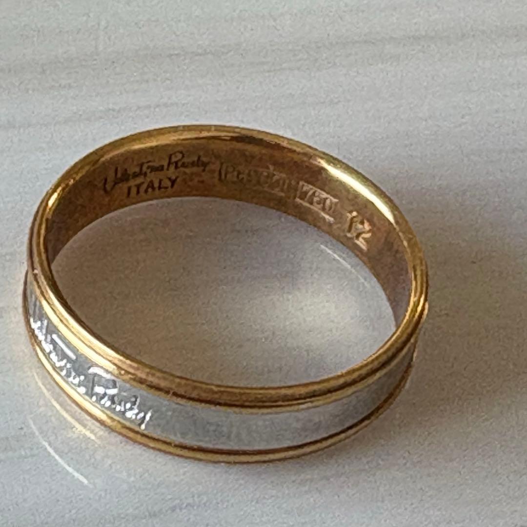 Valentino Rudy k18 プラチナリング 12号 Valentino Rudy k18 プラチナリング 12号 - メルカリ